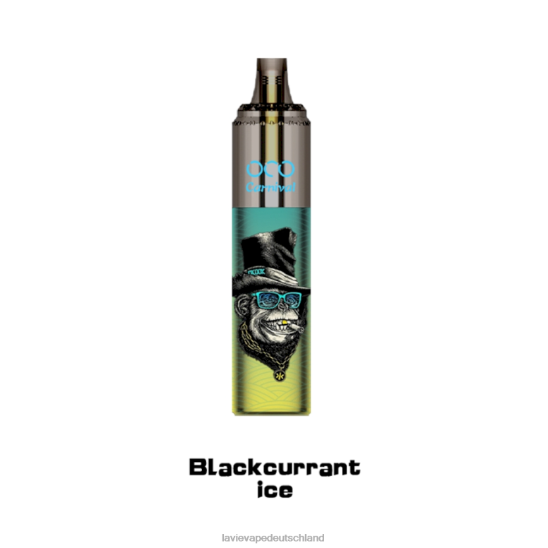 schwarzes Johannisbeereis LAVIE OCO Karneval 10000 Züge 8J6P0348 | Lavie Vape Berlin