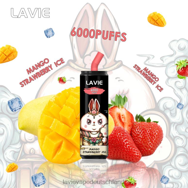 Mango-Erdbier-Eis